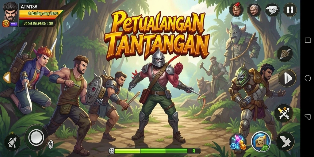 Gameplay seru ATM138 yang menampilkan petualangan menantang dan grafis menawan.
