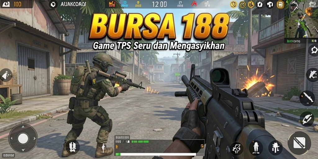 Tampilan gameplay seru dan menegangkan dari BURSA188.
