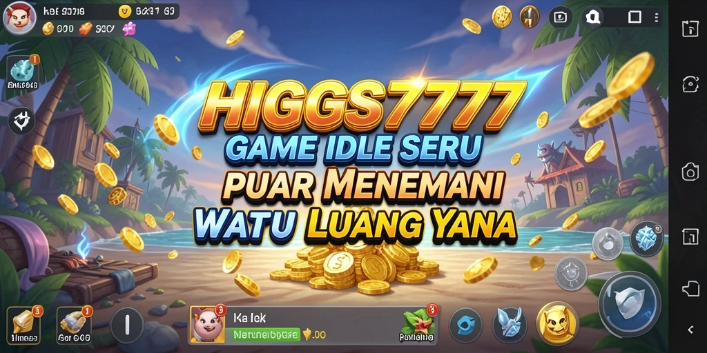 Gameplay seru dari HIGGS777 dalam mode Idle yang penuh warna.