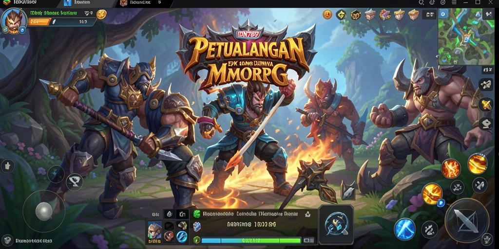 Tampilan permainan IDN789 yang memukau dan penuh aksi.