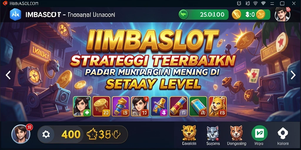 Screenshot gameplay strategis IMBASLOT menunjukkan pertempuran mendebarkan yang melibatkan taktik cermat.