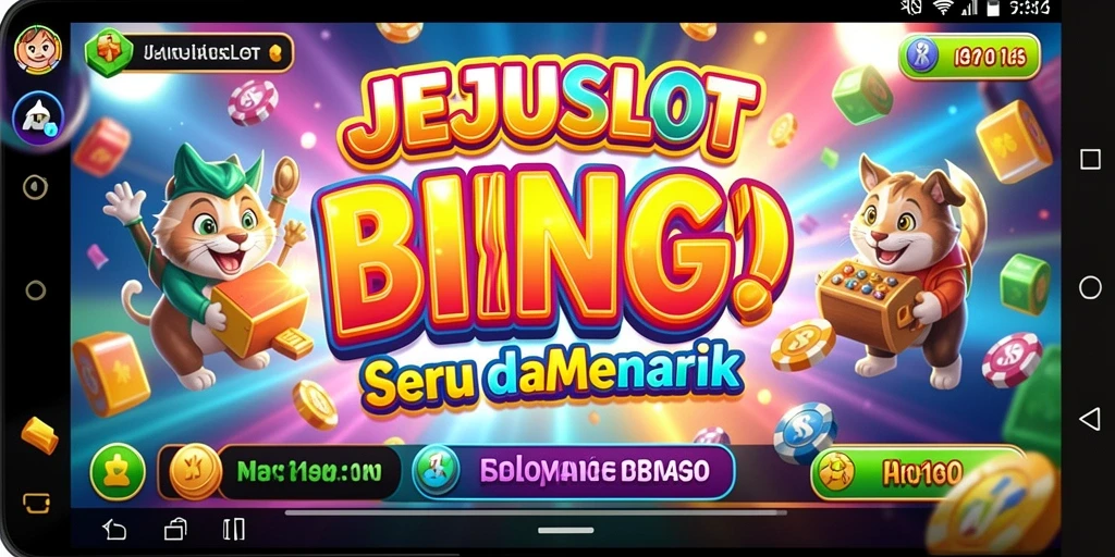 Tangkapan layar gameplay JEJUSLOT menampilkan keseruan Bingo.