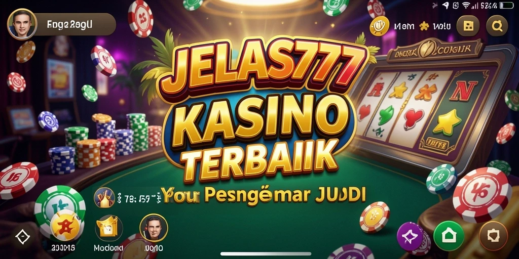 Screenshot JELAS777 menampilkan aksi seru permainan Kasino yang mendebarkan.