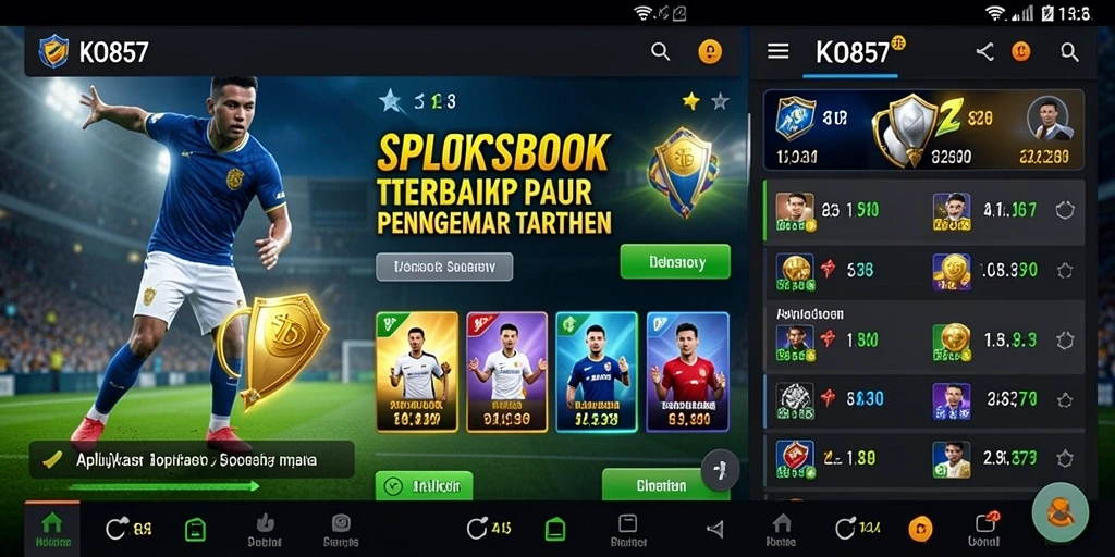 Screenshot utama KO857 menampilkan pengalaman taruhan yang menarik.