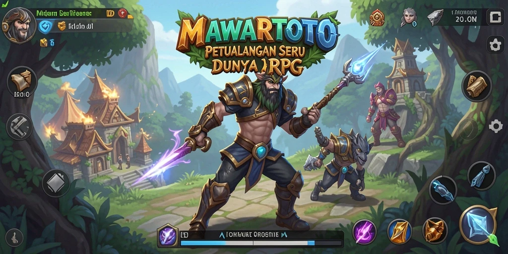 Tangkapan layar gameplay <strong>MAWARTOTO</strong> yang menunjukkan aksi seru dalam RPG.