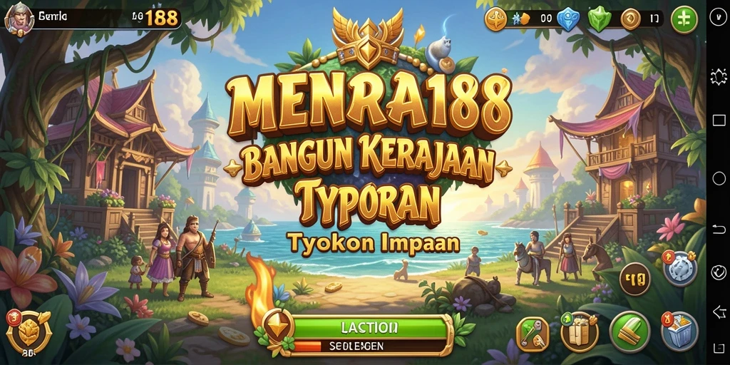Tampilan menarik dari gameplay <strong>MENARA188</strong> yang menunjukkan kebangkitan bisnis Tycoon.