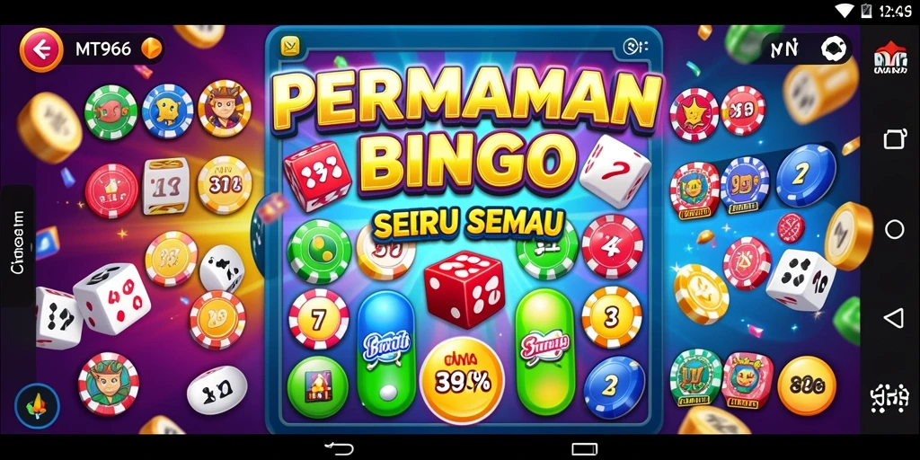 Tampilan gameplay MT966 yang seru dan menarik saat bermain Bingo.