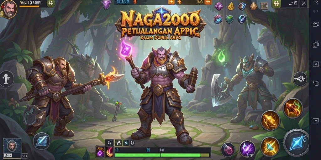 Tampilan gameplay <strong>NAGA2000</strong> yang dinamis dan penuh aksi.
