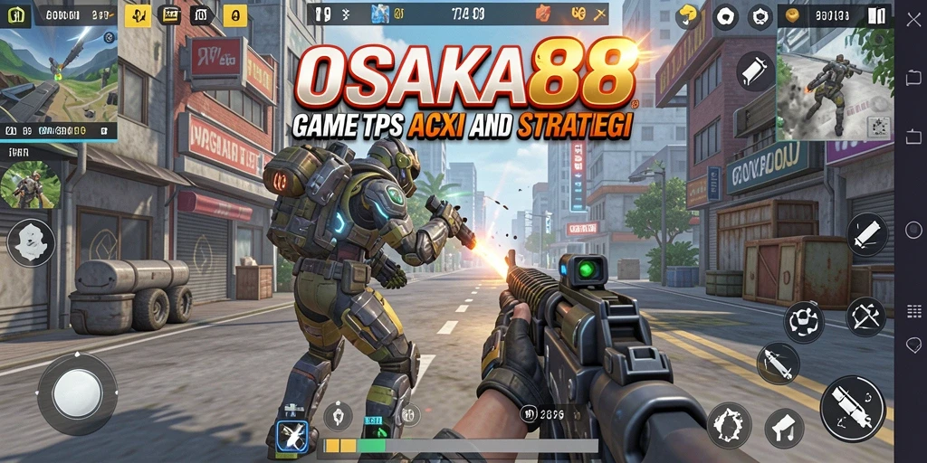 Tampilan menakjubkan dari pertempuran intens dalam OSAKA88.