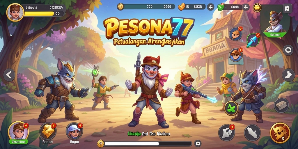 Gameplay PESONA77 yang seru dan penuh tantangan di level-level menarik.