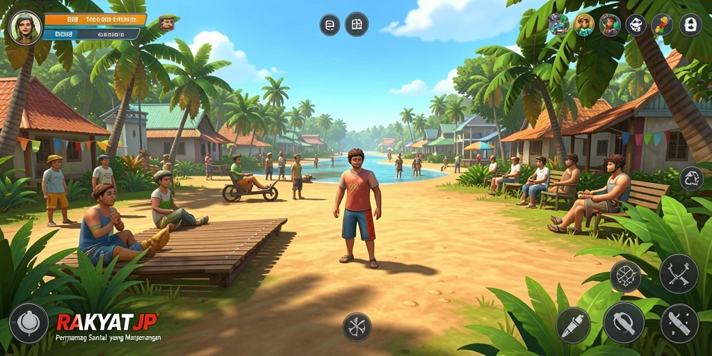 Tampilan menarik dari gameplay RAKYATJP yang mengasyikkan.